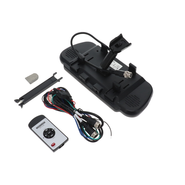 TVM017 Mirror Monitor - 7", 2 Channel, 12-24v