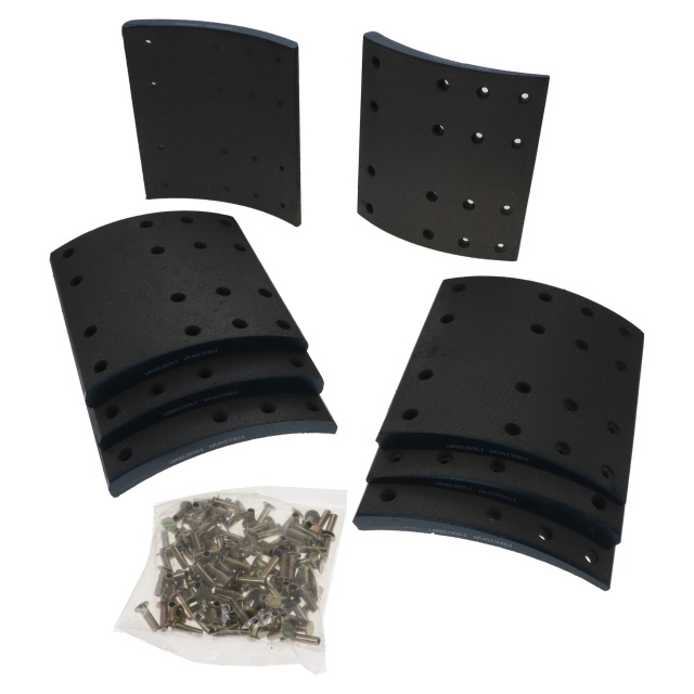 UNBL0061 YK8/9-3 BRAKE LINING SET WVA19461/WVA19462