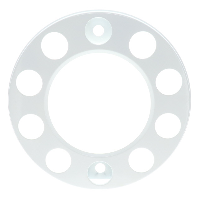 WHITE COATED STEEL WHEEL TRIM 22.5IN (571MM) HOLLOW TYPE