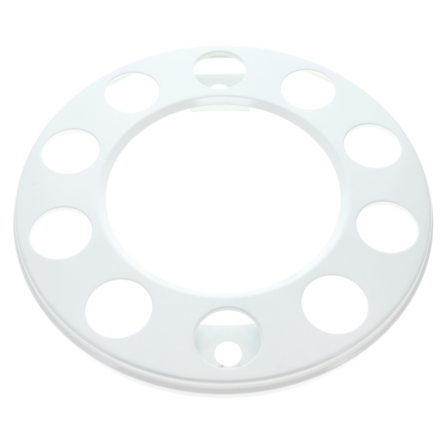 UNWT0008 WHITE COATED STEEL WHEEL TRIM 22.5IN (571MM) HOLLOW TYPE