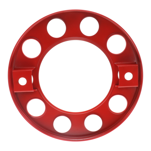UNWT0011 RED COATED STEEL WHEEL TRIM 22.5IN (571MM) HOLLOW TYPE