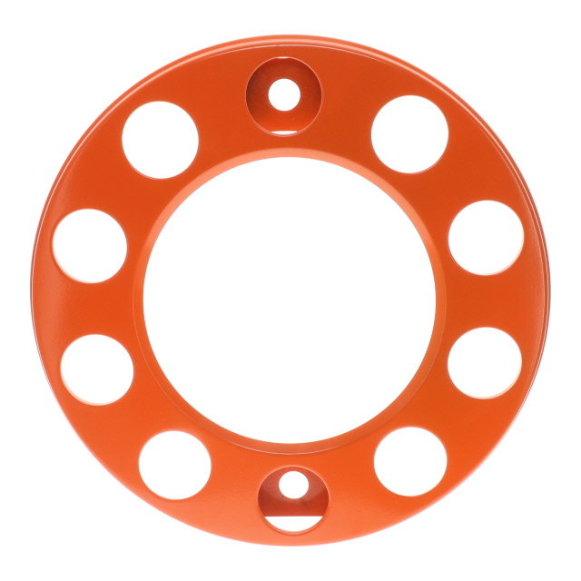 ORANGE COATED STEEL WHEEL TRIM 22.5IN (571MM) HOLLOW TYPE