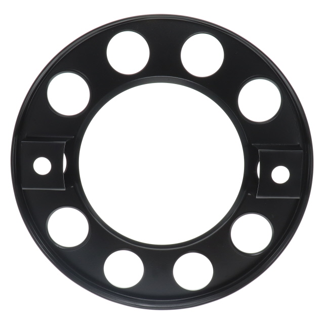 UNWT0015 BLACK COATED STEEL WHEEL TRIM 22.5IN (571MM) HOLLOW TYPE