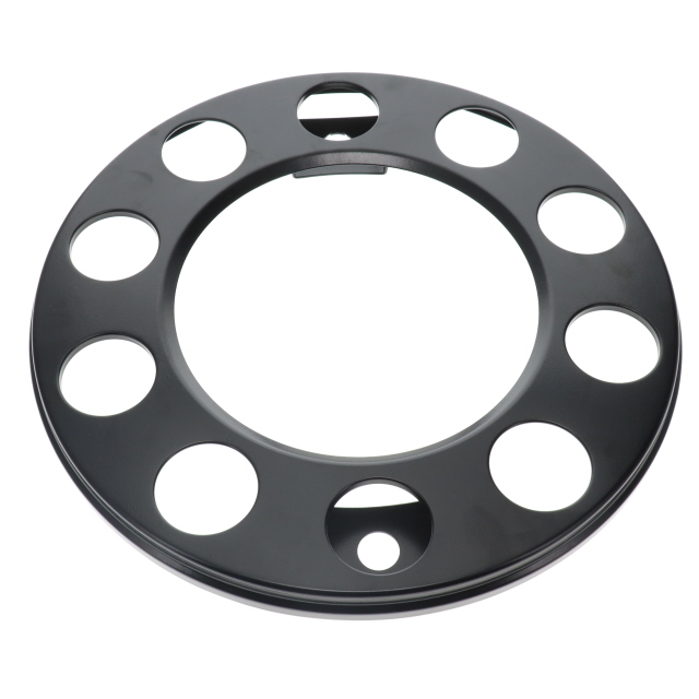 UNWT0015 BLACK COATED STEEL WHEEL TRIM 22.5IN (571MM) HOLLOW TYPE