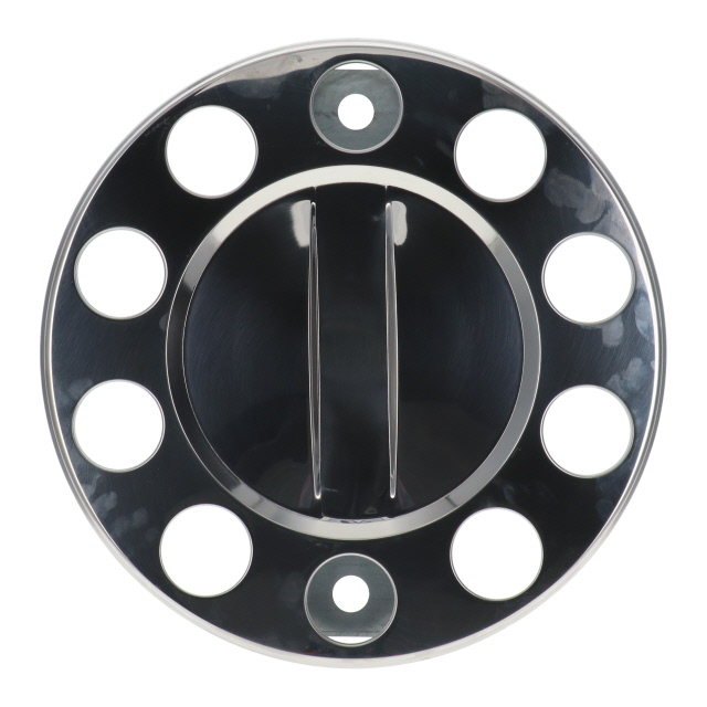 STAINLESS STEEL WHEEL TRIM 22.5IN SOLID TYPE (32MM HOLES)