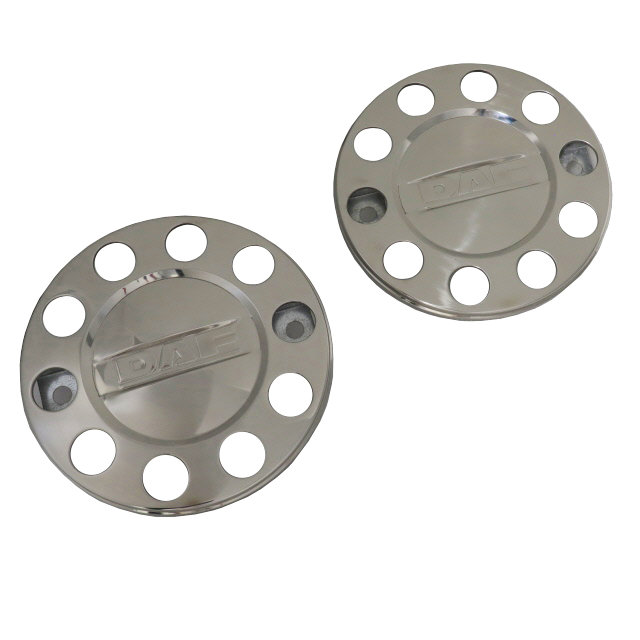 STAINLESS STEEL WHEEL TRIM 22.5IN (571MM) SOLID TYPE 25MM HOLES DAF