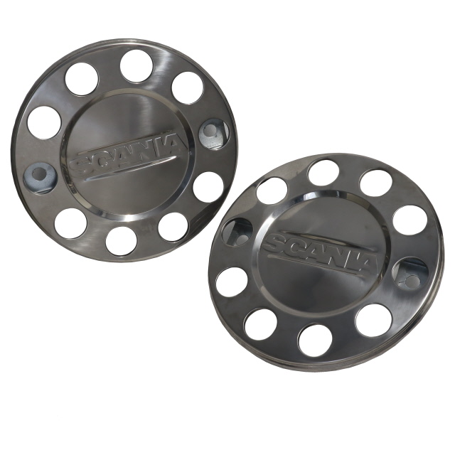 STAINLESS STEEL WHEEL TRIM 22.5IN (571MM) SOLID TYPE SCANIA