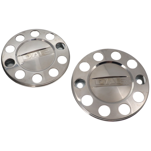 STAINLESS STEEL WHEEL TRIM 22.5 SOLID TYPE 32MM HOLES ALLOY WHEELS DAF