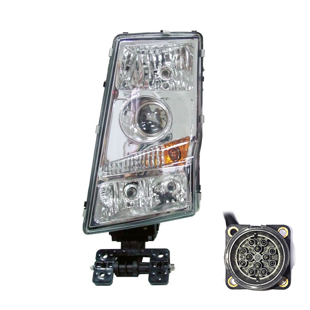 Headlamp for Volvo FH/FM Series 2 LH with electric load-levelling