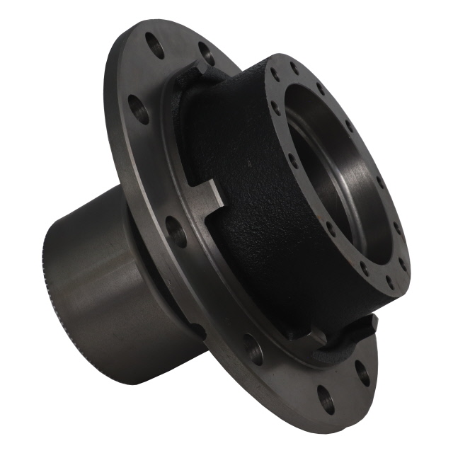 BARE REAR HUB WITH CAST ABS RING