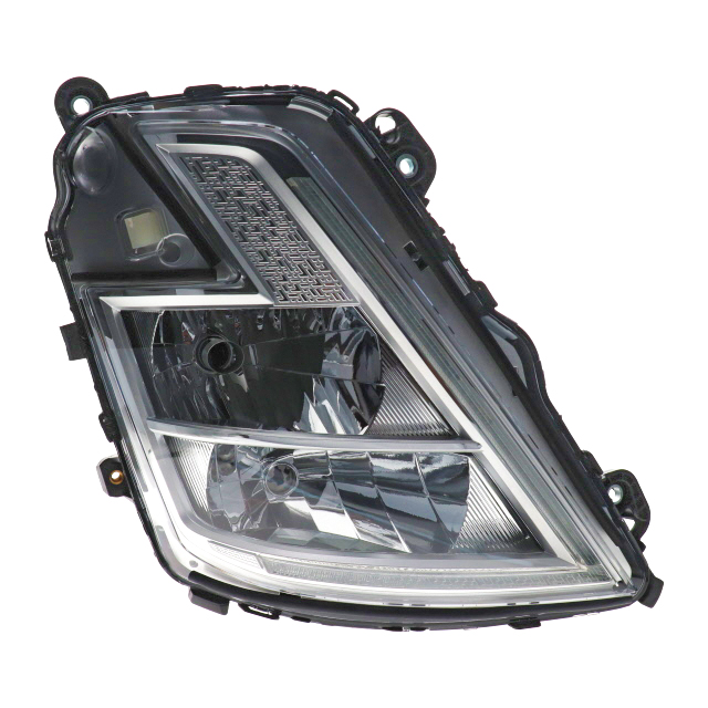 Headlamp Electric Halogen Chrome RHD RH to suit Volvo FMX
