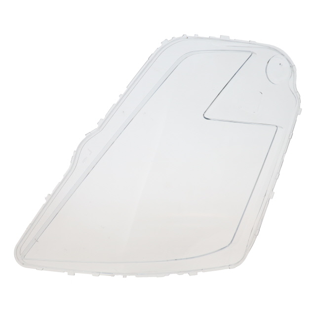 LENS HEAD LAMP BULB CHROME LH