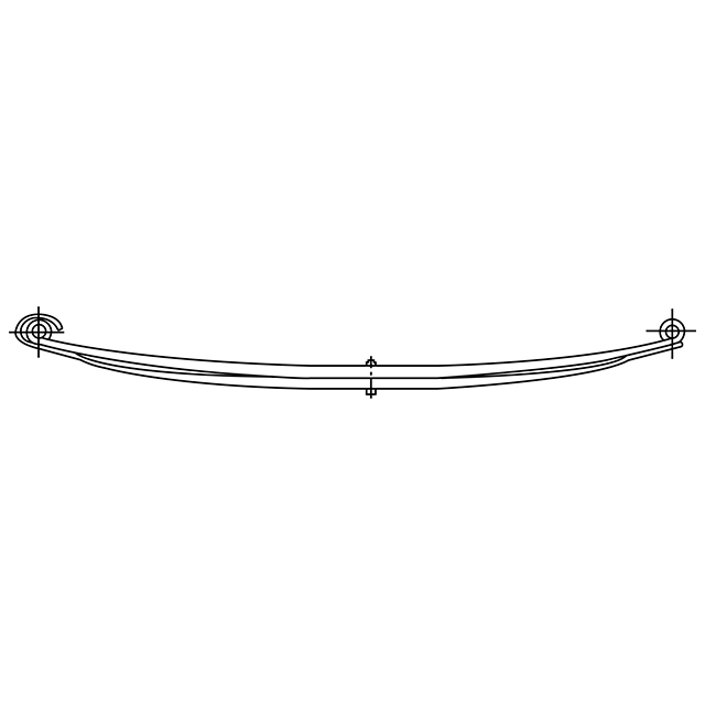 FRONT TWIN LEAF SPRING