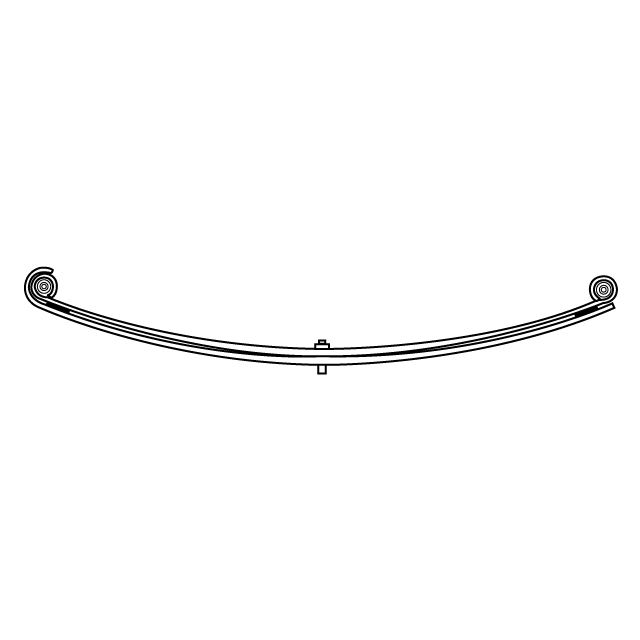 FRONT TWIN LEAF SPRING