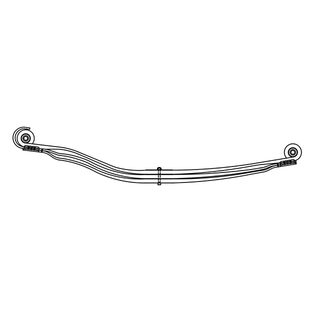 Front multi leaf spring to suit Volvo