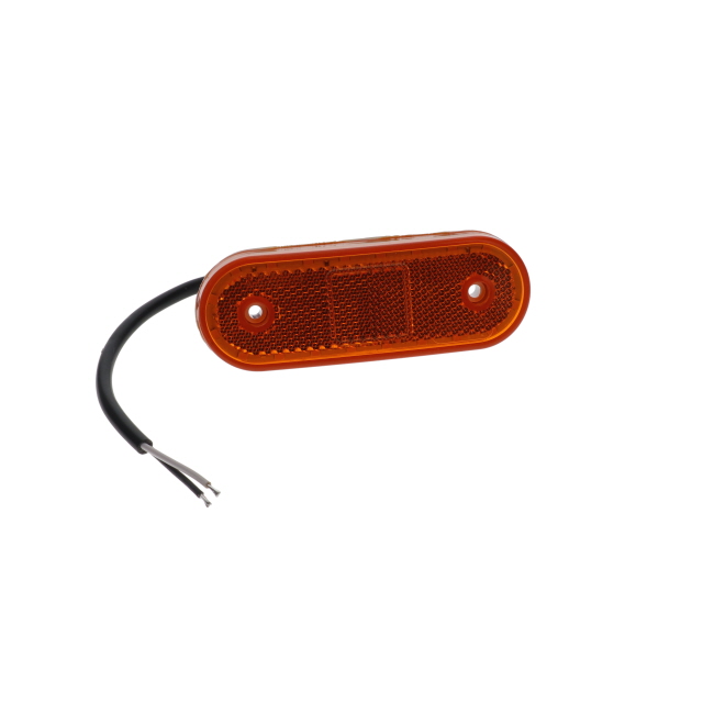 W47WW LED SIDE MARKER LAMP 12-24V 220MM FLYLEAD