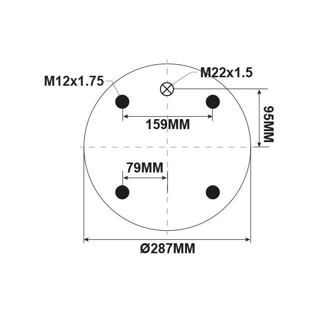 WWAS4024 AIRSPRING ASSY (ASK002) WEWELER PRIMERIDE