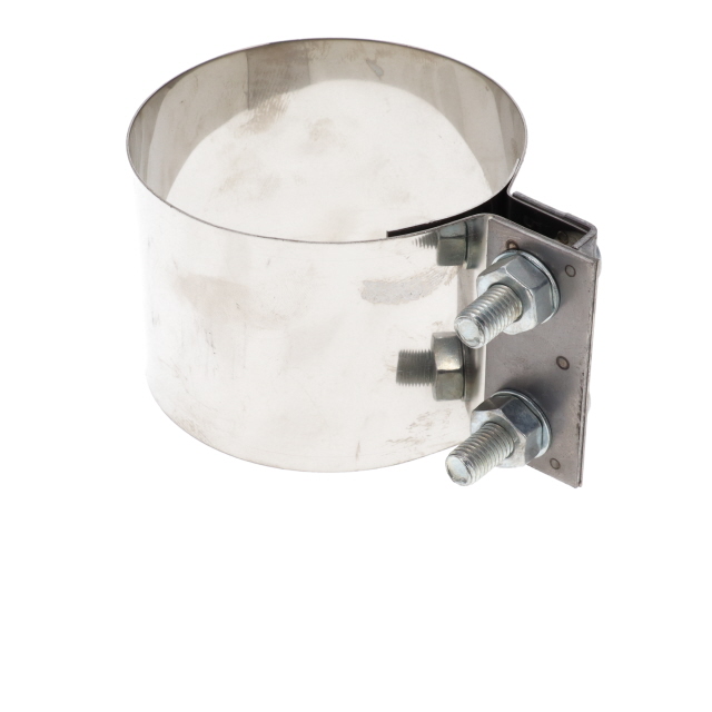 STANDARD FLAT CLAMP S/S FLEX OD 4" PIPE OD 4"