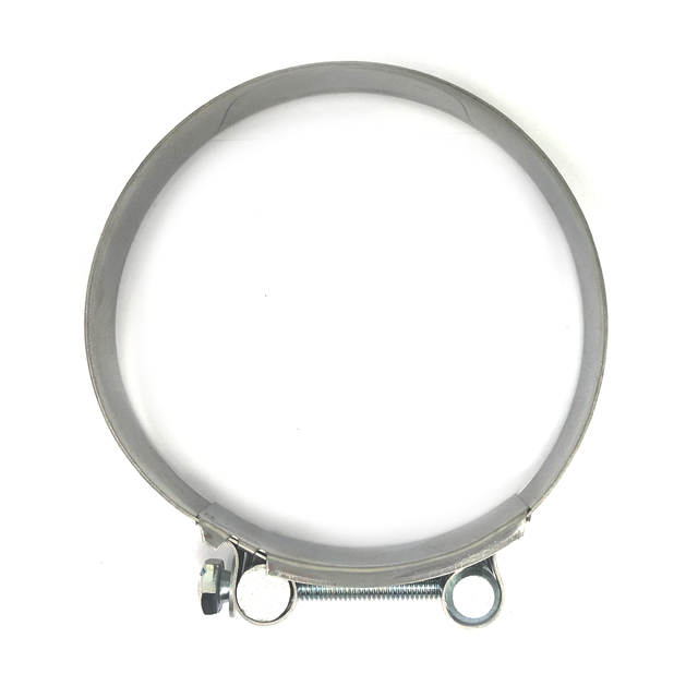 EXHAUST CLAMP S/S 121MM - 133MM