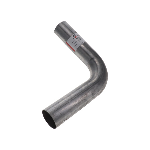 90 Degree Alu Exhaust Pipe 430MM 63.5MM OD