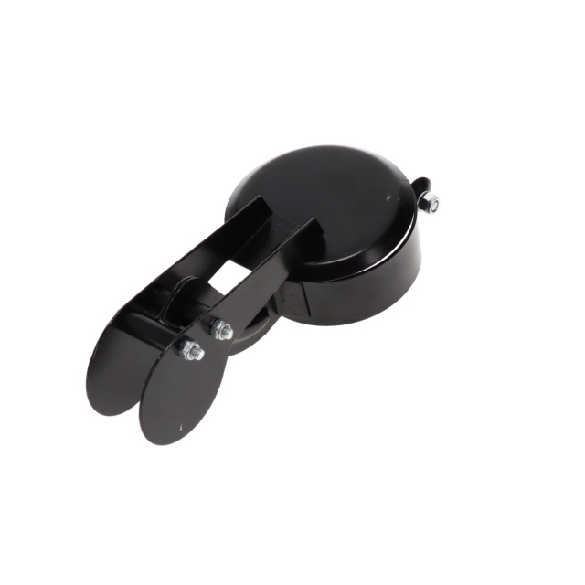 XRC1004 RAIN CAP 3 INCH BLACK FINISH POWDER COATED