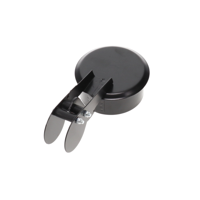 XRC1006 RAIN CAP 3"    1/2 BLACK FINISH POWDER COATED