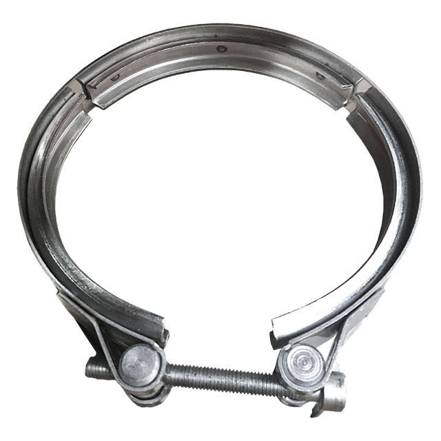 XVL4028 EXHAUST V CLAMP STAINLESS STEEL