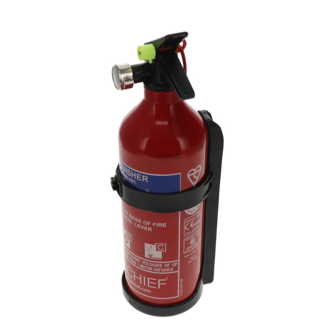 Y1516 Fire Extinguisher - 1Kg, Dry Powder - with Bracket